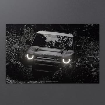 Mercedes Benz - Neon LED Car Poster