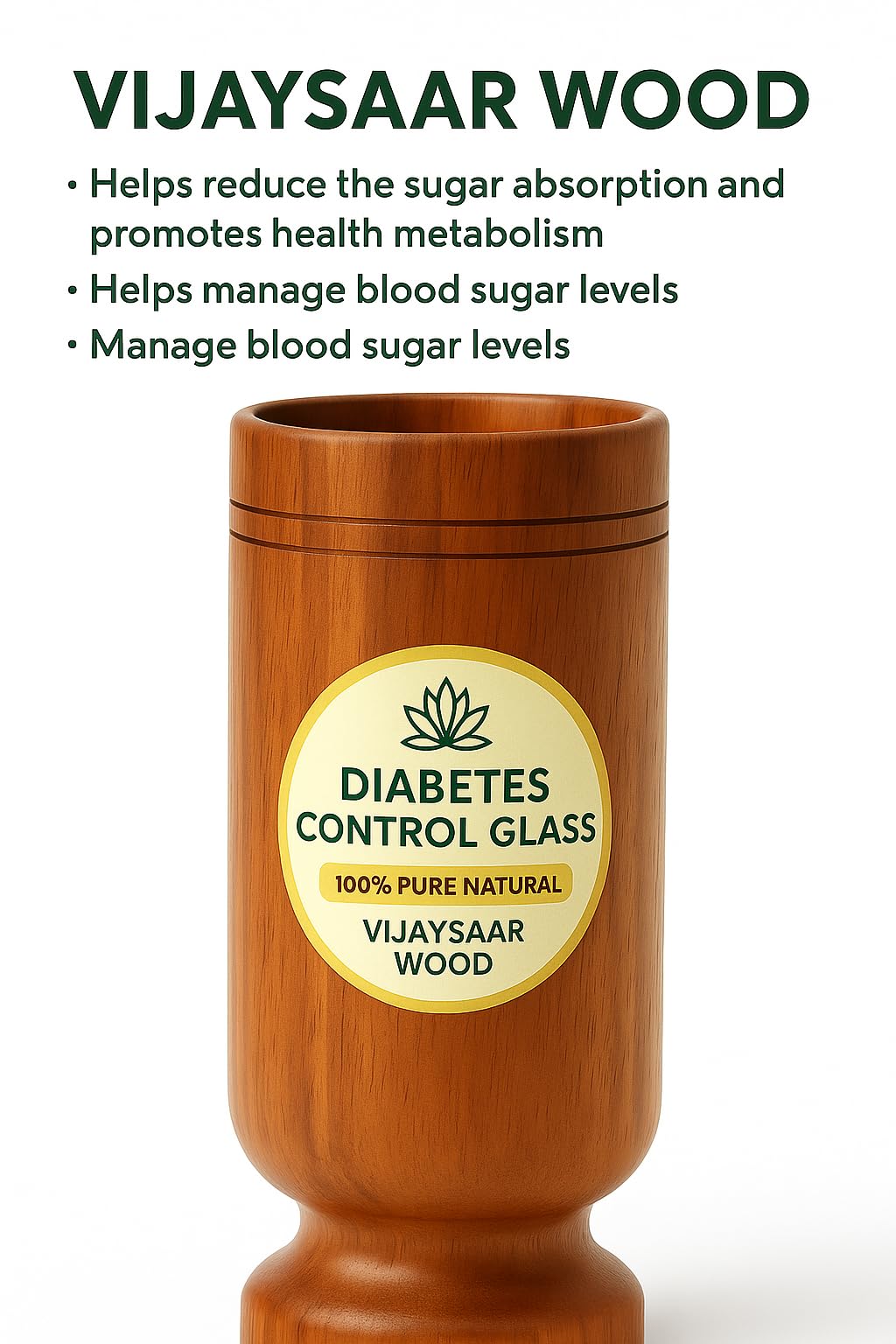 Vijaysar Sugar Control Glass
