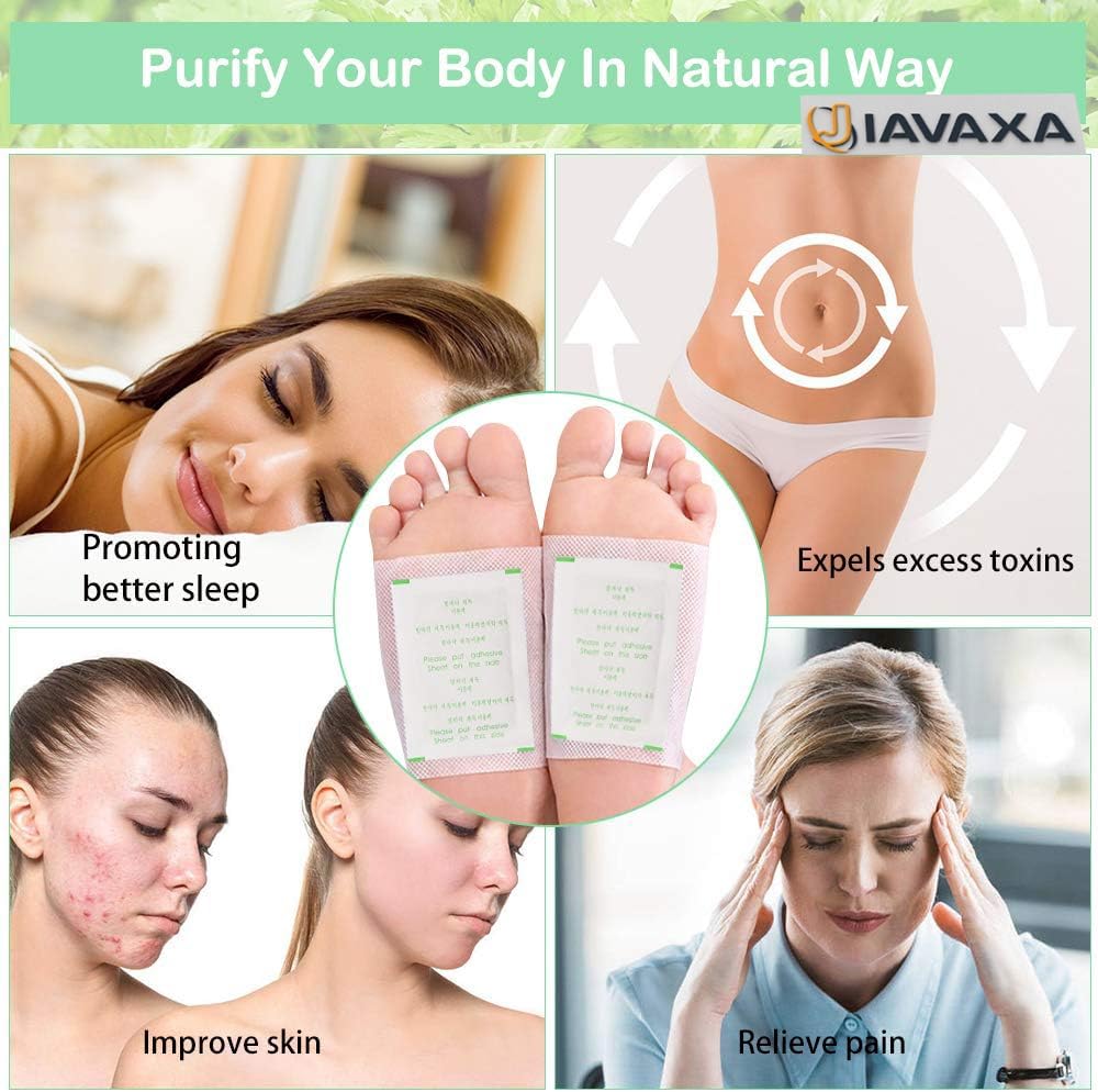 Premium Detox Foot Patches (Pack of 10) Buy 1 Get 1 Free!