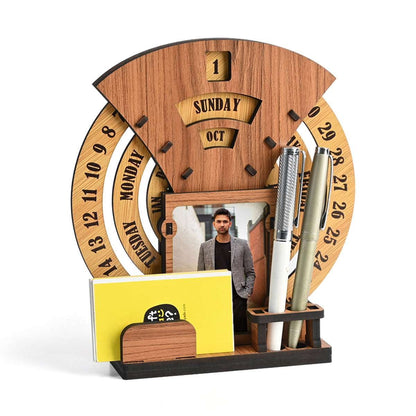 Eco-Friendly Round Calendar with Custom Photo Options | The Eco-Friendly Round Calendar | Perfect for Corporate Gifting