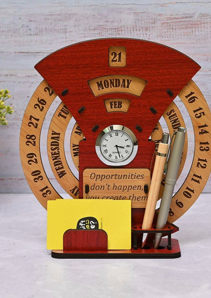 Eco-Friendly Round Calendar with Custom Photo Options | The Eco-Friendly Round Calendar | Perfect for Corporate Gifting