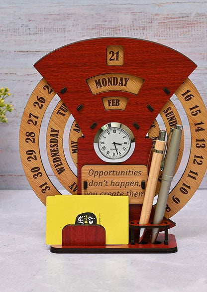Eco-Friendly Round Calendar with Custom Photo Options | The Eco-Friendly Round Calendar | Perfect for Corporate Gifting