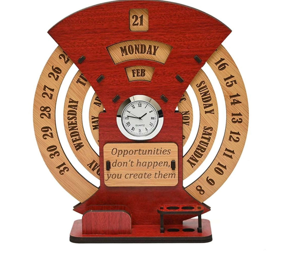 Eco-Friendly Round Calendar with Custom Photo Options | The Eco-Friendly Round Calendar | Perfect for Corporate Gifting