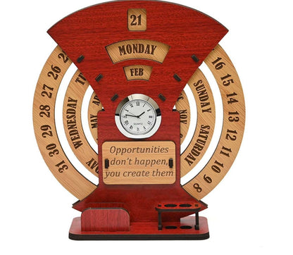 Eco-Friendly Round Calendar with Custom Photo Options | The Eco-Friendly Round Calendar | Perfect for Corporate Gifting