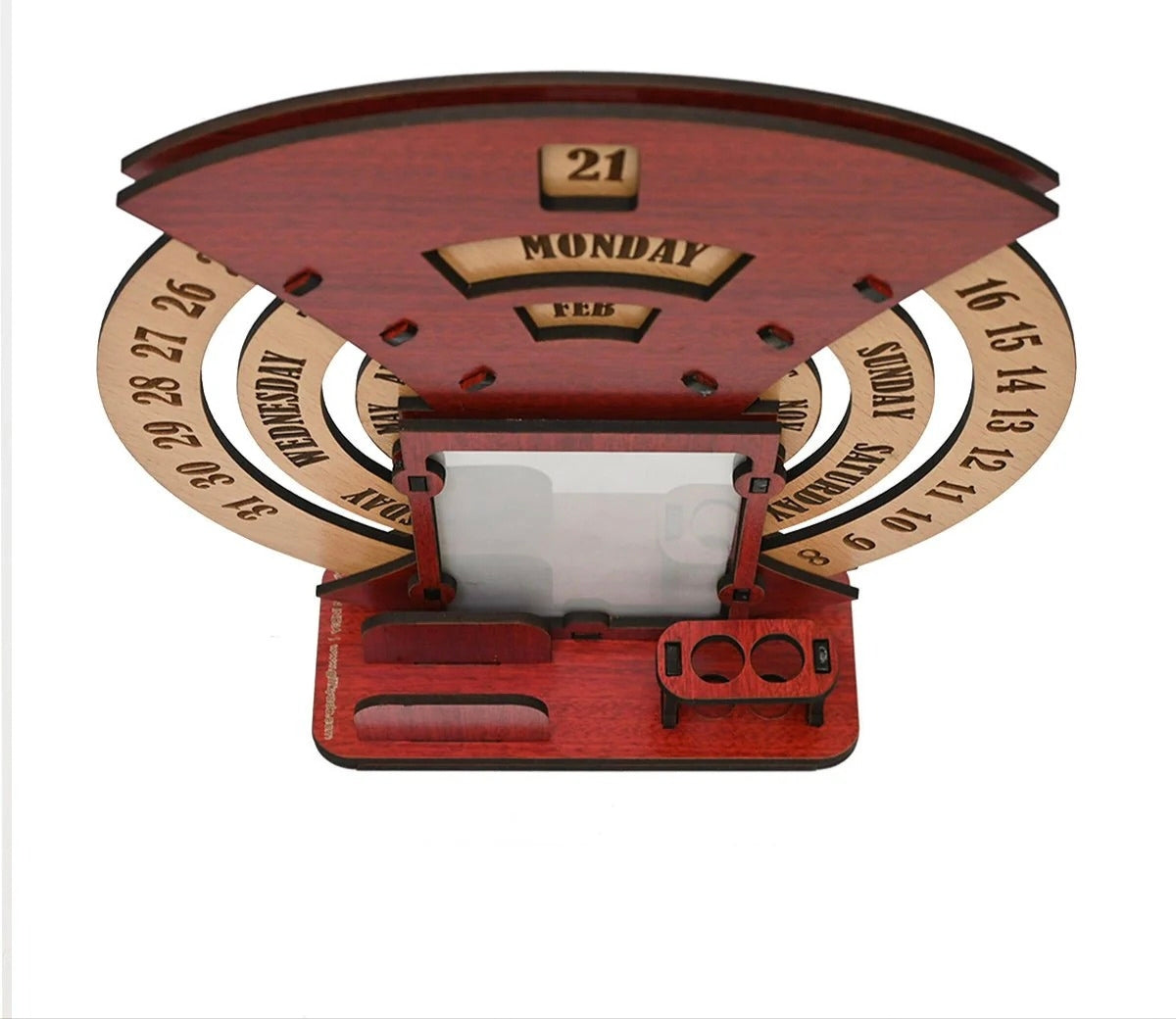 Eco-Friendly Round Calendar with Custom Photo Options | The Eco-Friendly Round Calendar | Perfect for Corporate Gifting