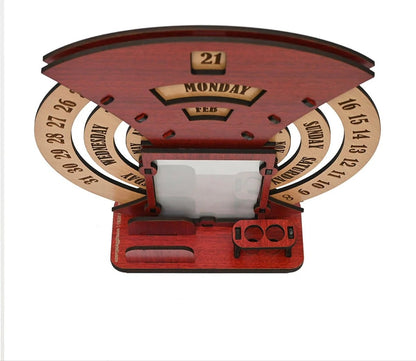 Eco-Friendly Round Calendar with Custom Photo Options | The Eco-Friendly Round Calendar | Perfect for Corporate Gifting