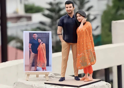 3d Miniature Couple.