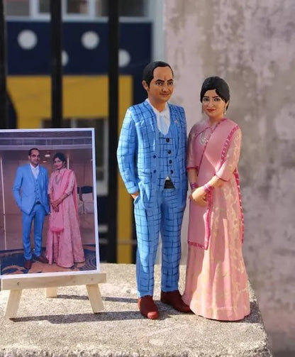 3d Miniature Couple.