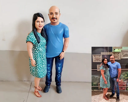 3d Miniature Couple.