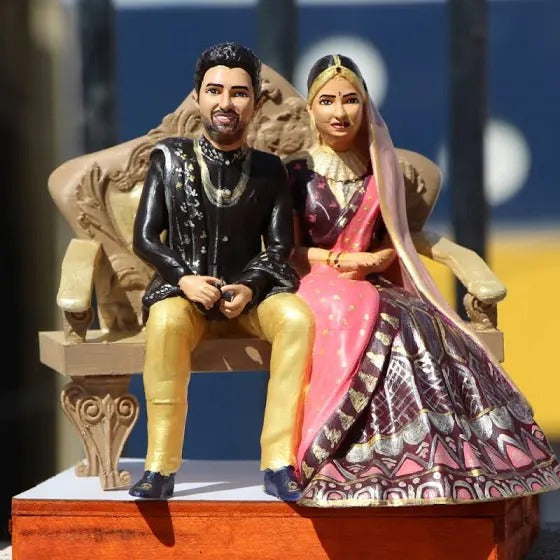 3d Miniature Couple.
