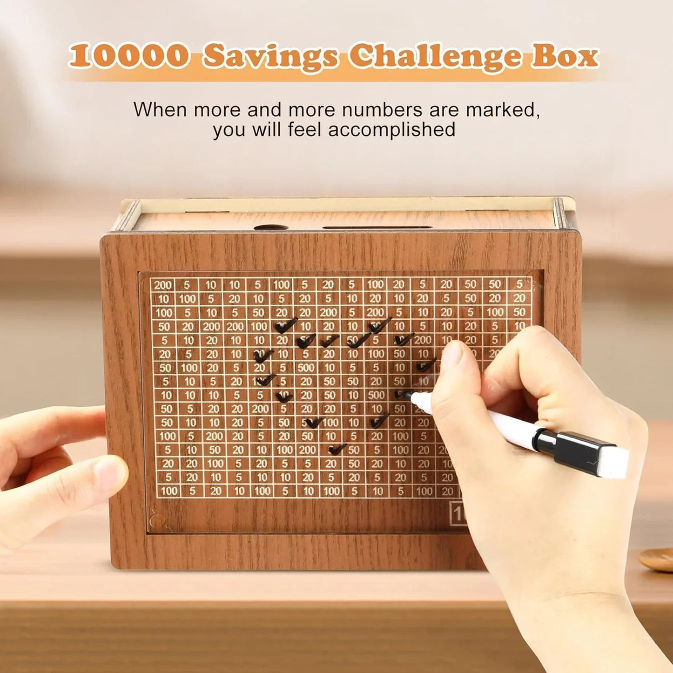 Unique MDF Piggy Bank with Custom Photo and Name
