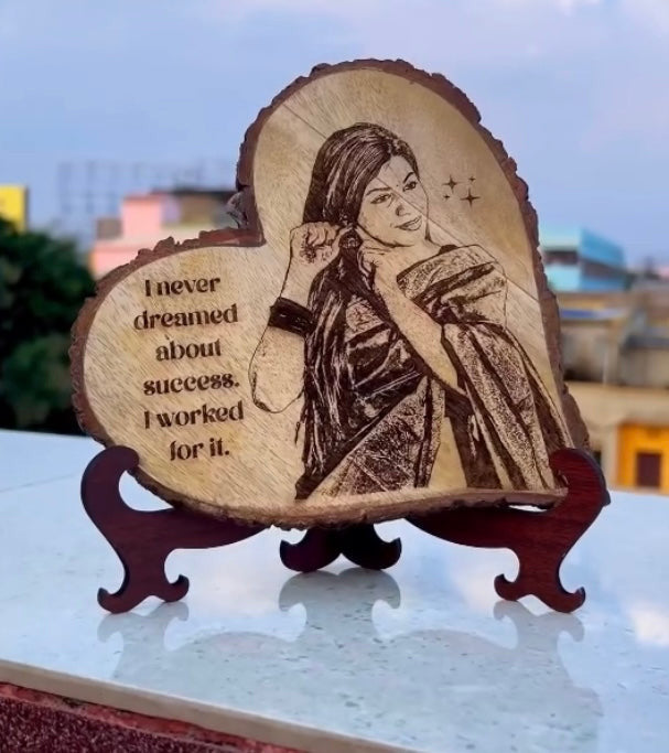Customised Wooden Plaque